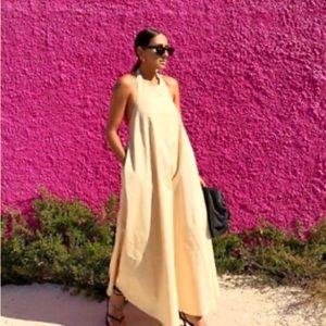 Zara halter neck dress